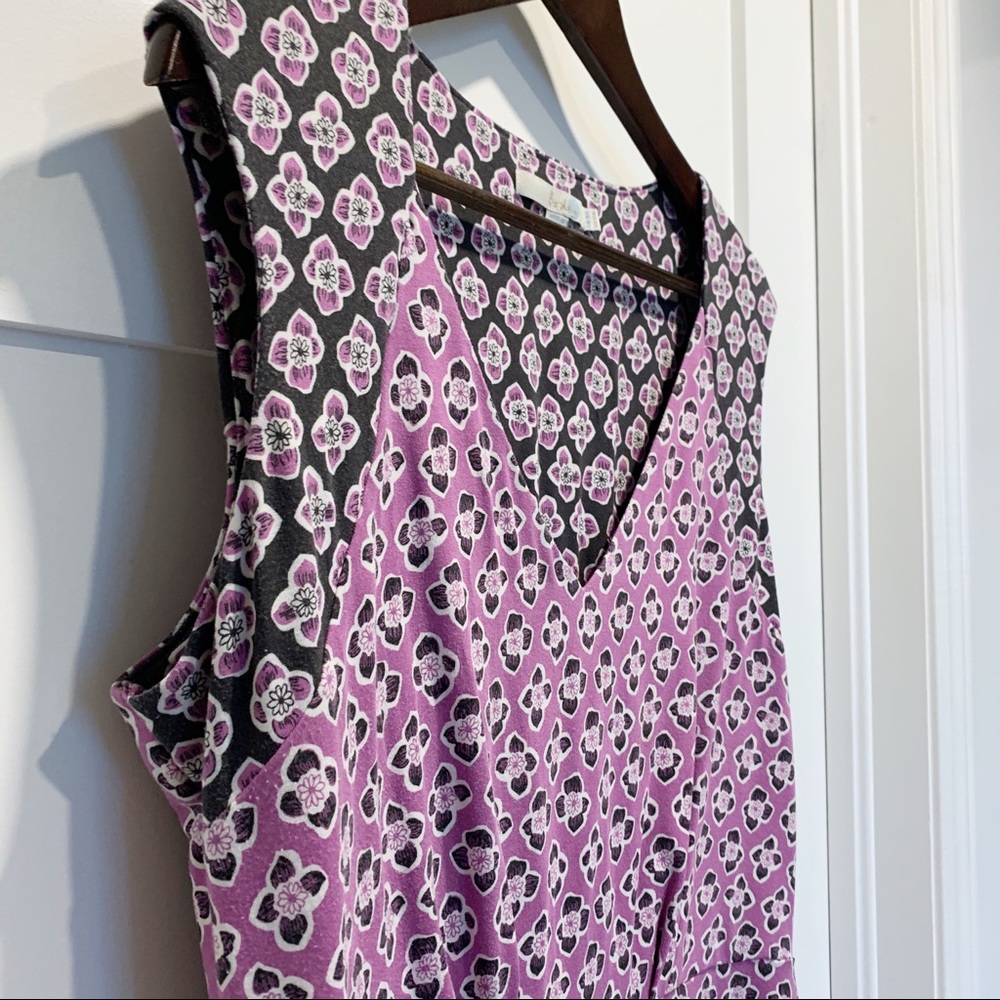 SOLD - BODEN Fit & Flare Sleeveless Floral Dress - Picture 3 of 8
